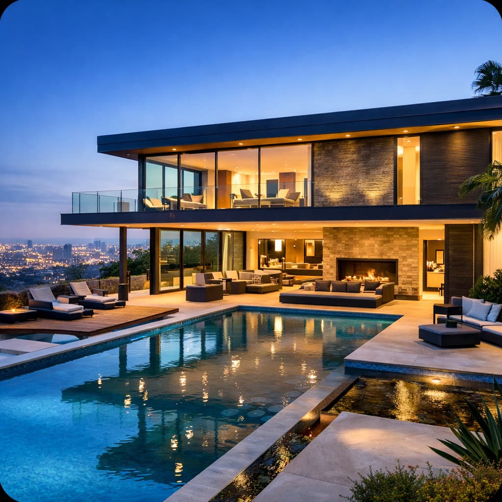 Contemporary Hillside Retreat (Beverly Hills, CA)